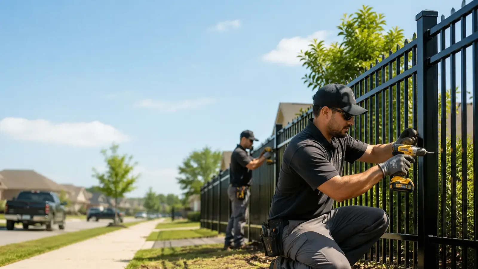 Metal Fence Installation in Lake, MI